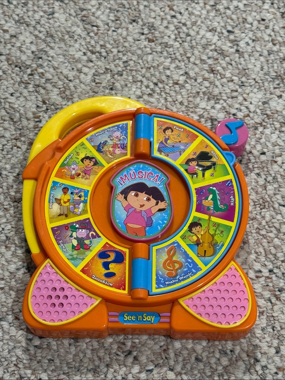 Mattel Dora the Explorer see n say toy sounds work great!